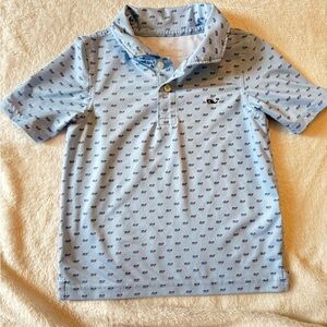 Vineyard Vines Light Blue Performance Polo Shirt